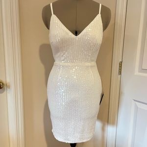 Sequin Bridal Mini